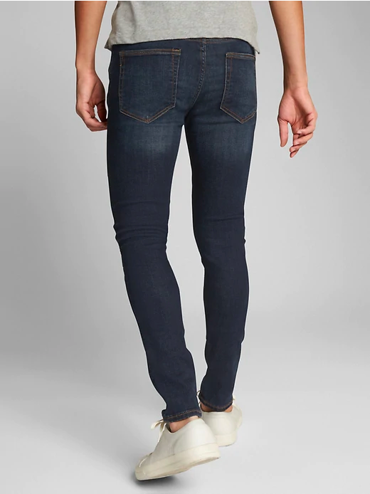 Dark Blue Denim Jeans